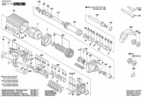 Bosch 0 602 243 204 ---- Hf Straight Grinder Spare Parts